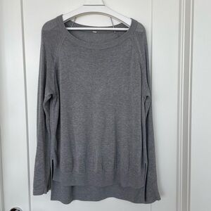 Lululemon Long Sleeve Crewneck Tunic Sweater Sz L/XL